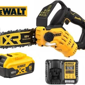 Dewalt elettrosega a catena per potatura 18v con 1 batteria barra 20 cm