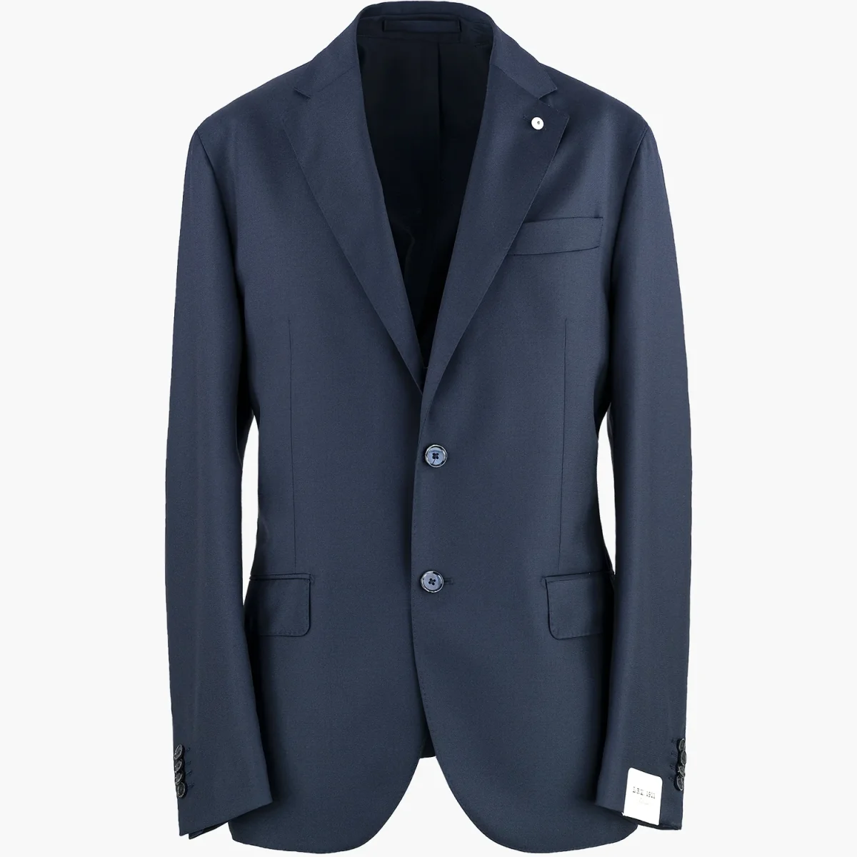 Abito LBM Jack in Lana Vergine Blu Navy