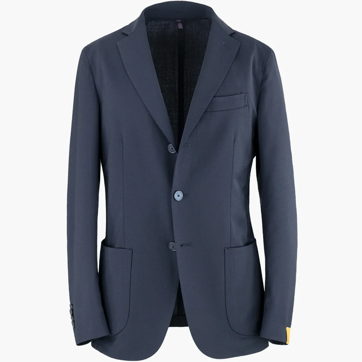 Abito SANTANIELLO il Viaggiatore in Lana Stretch Blu Navy