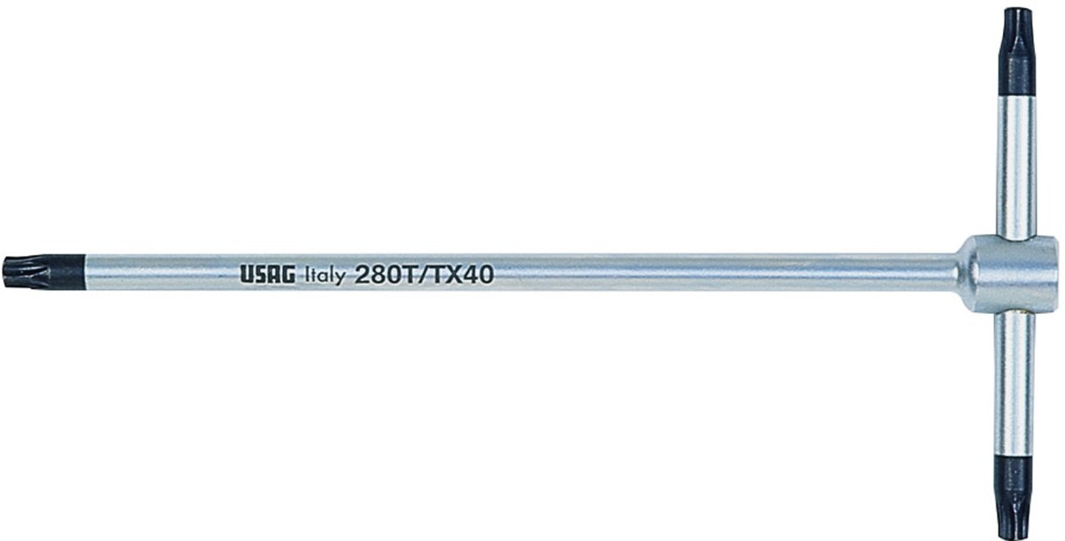 CHIAVI CHIAVE A T CON IMPRONTA TORX TX USAG 280 TTX PROFESSIONALI