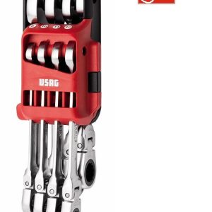 SERIE SET KIT CHIAVI COMBINATE FISSA E STELLA CRICCHETTO SNODATE Usag 285 KF/DS8