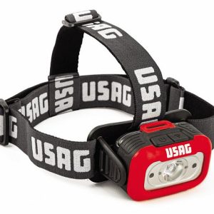 USAG 889 LTE TORCIA LUCE LAMPADA FRONTALE DA TESTA A LED SENSORE DI MOVIMENTO
